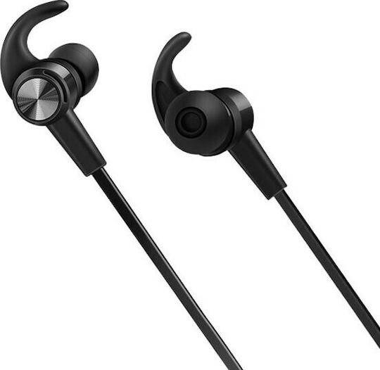 Savio WE-02 In-Ear Bluetooth-Freisprecheinrichtung Kopfhörer mit Schweißresistenz Schwarz