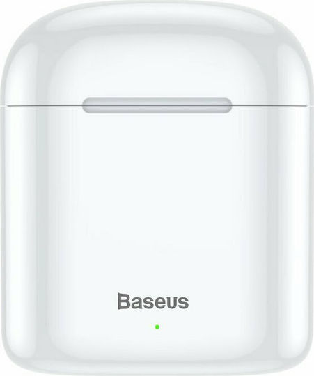 Baseus Encok W09 In-ear Bluetooth Handsfree Earphones with Sweat Resistance and Charging Case White