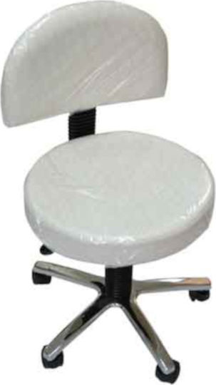 Pmg Medical Stool 108181 with Backrest White