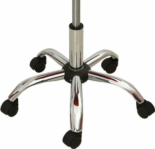 vidaXL Scaun Cu Roți 49cm Roșu