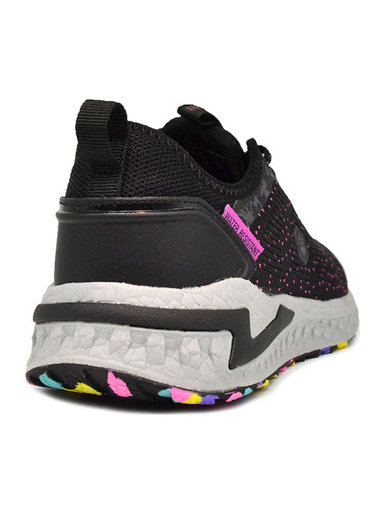 Line Damen Sneakers Schwarz