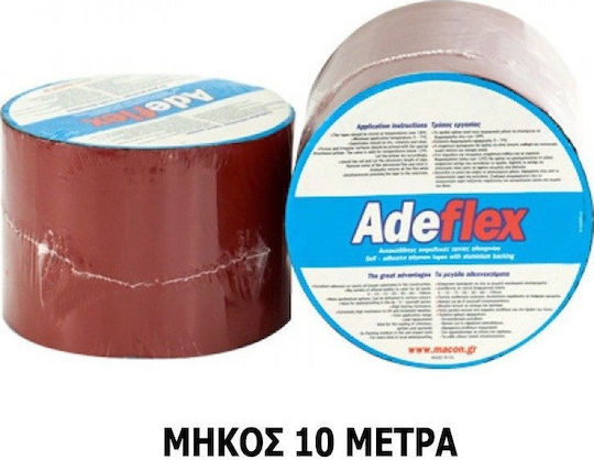 Macon Self-Adhesive Bituminous Tapes 20cm x 10m Tile Red Bituminous Tape With Aluminium Coating