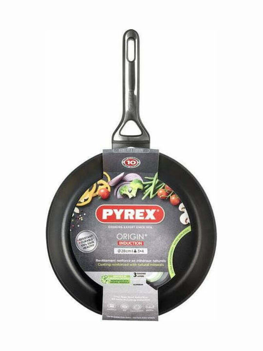 Pyrex Origin + Tigaie din Aluminiu cu Strat Antiaderent 26cm