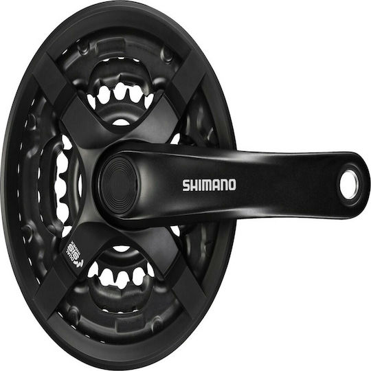 Shimano FC-TY501 Bicycle Crankset 48x38x28 with screws 6-7-8SP