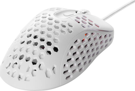Deltaco WM85 Gaming Ποντίκι 6400 DPI Λευκό