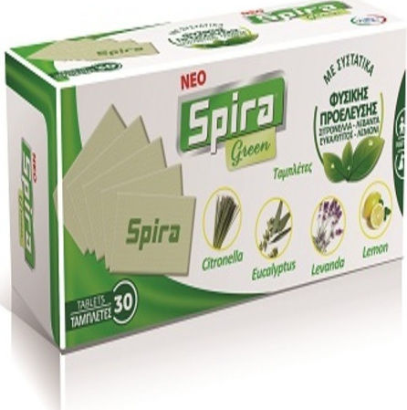 Spira Green Insect Repellent Tablets for Mosquitoes 30 tabs