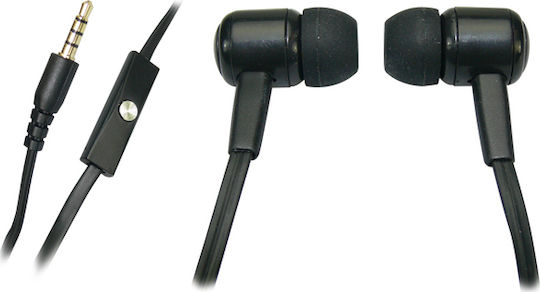 Sandberg Speak’n Go In-Ear In-ear Handsfree με Βύσμα 3.5mm Μαύρο