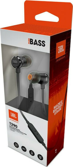 JBL T290 In-ear Handsfree with 3.5mm Connector Black