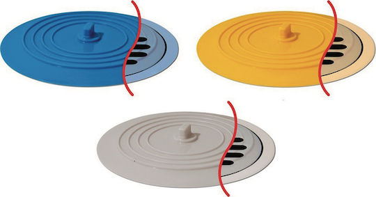 Veltihome White Floor Plug 15cm Drain Stopper