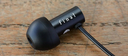 Final Audio E2000C In-ear Handsfree με Βύσμα 3.5mm Μαύρο