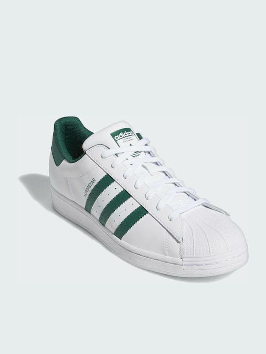 Adidas Superstar Sneakers Cloud White / Collegiate Green