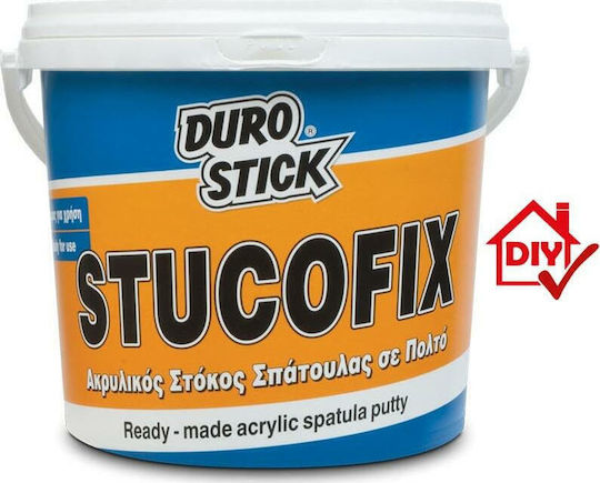 Durostick Stucofix General Purpose Filler Ready-Made / Acrylic White 800gr