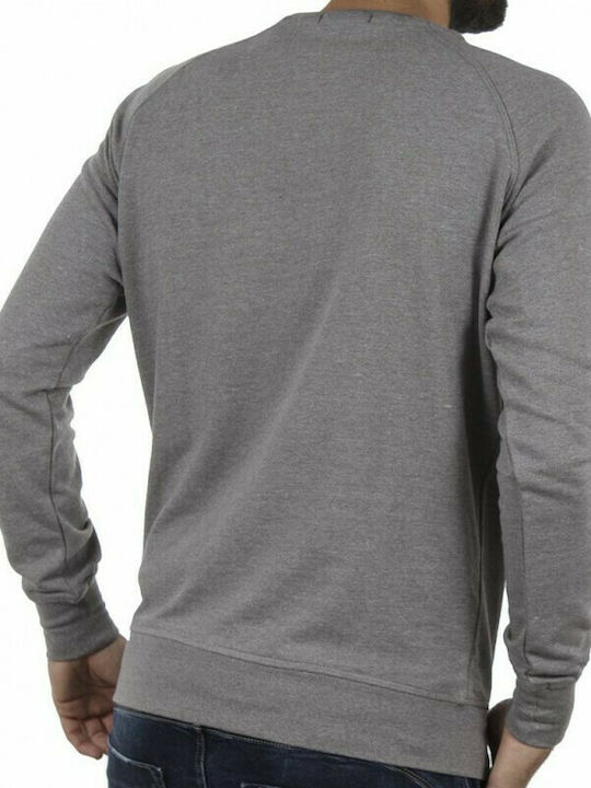 Double O MTOP-33 Herren Sweatshirt Grey Melange