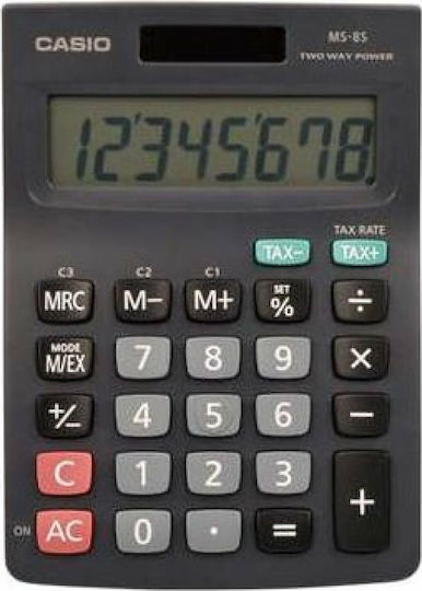 Casio Calculator Contabilitate 8 Cifre în Culoarea Negru 1buc