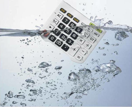 Casio Αριθμομηχανή Λογιστική 12 Ψηφίων σε Μαύρο Χρώμα