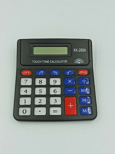 Kenko KK-268A Αριθμομηχανή 8 Ψηφίων σε Μαύρο Χρώμα