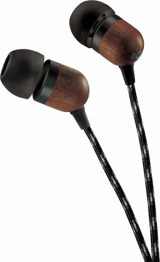 The House Of Marley Smile Jamaica Mic In-ear Handsfree with 3.5mm Connector Black