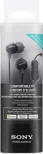 Sony MDR-EX15AP In-ear Handsfree with 3.5mm Connector Black