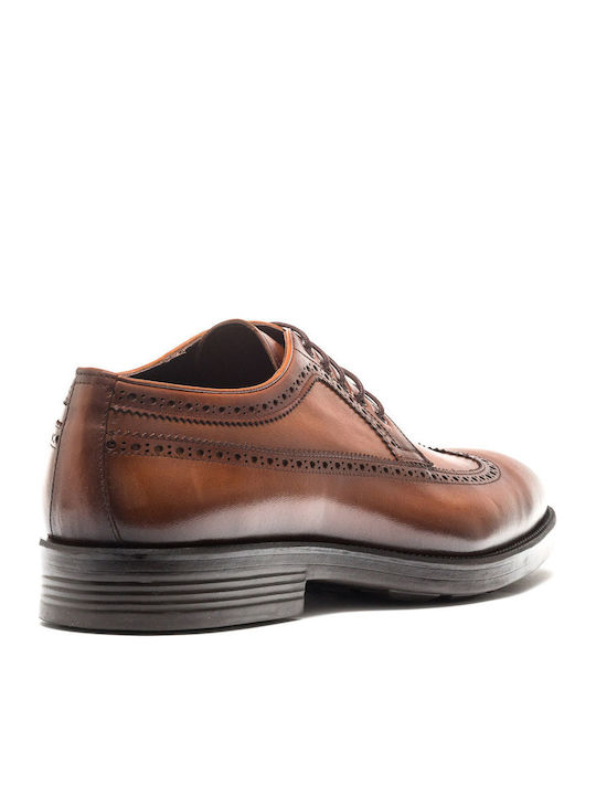 4684 Leder Herren Oxfords Tabac Braun