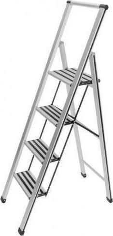 Wenko Ladder Aluminum with 4+1 Steps 144cm