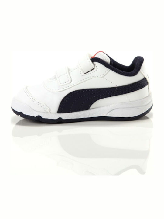 STEPFLEEX 2 Παιδικά Sneakers με Σκρατς Λευκά