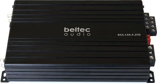 Beltec Audio Car Audio Amplifier BZA 150 4ZFD 4 Channels