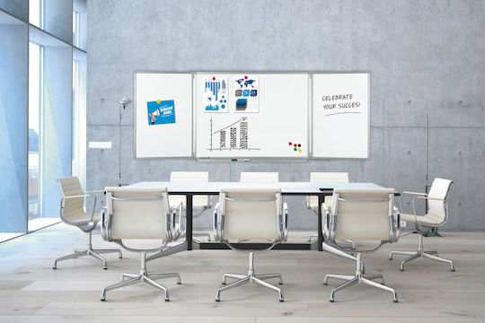 Legamaster Magnetic Tablă marker Agățat Economy 100x200cm
