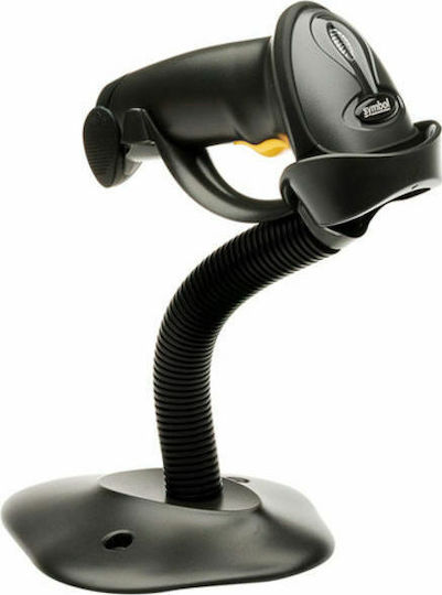 Zebra Symbol LS2208 Handheld Scanner Wired with 1D Barcode Reading Capability