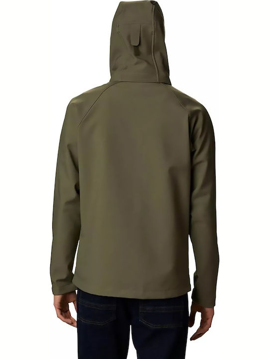 Cascade Ridge II Winter Jacke Softshell Wasserdicht und Winddicht Khaki