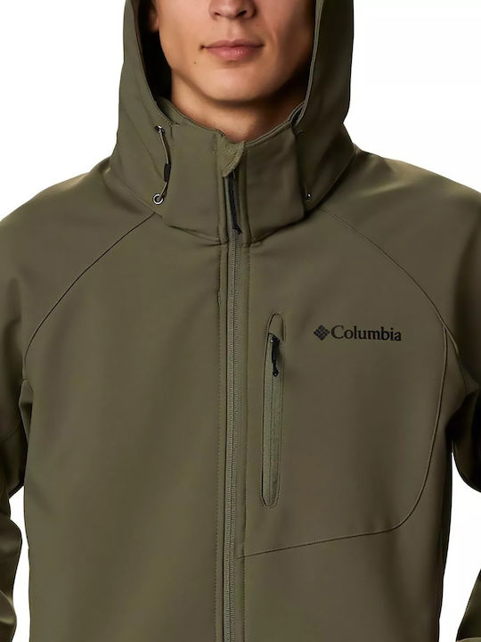 Cascade Ridge II Winter Jacke Softshell Wasserdicht und Winddicht Khaki
