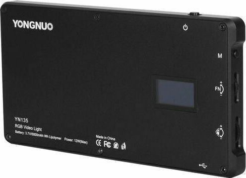 Yongnuo YN135RGB Lumină LED 5500K cu Luminozitate 1180lm