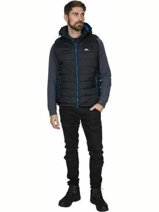 Franklyn Ärmellos Jacke Puffer Schwarz
