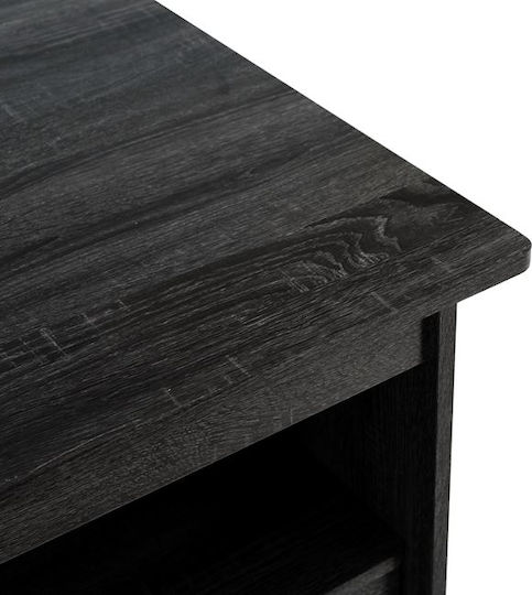 Γραφείο Ξύλινο Μαύρο 150x71x74.5εκ.