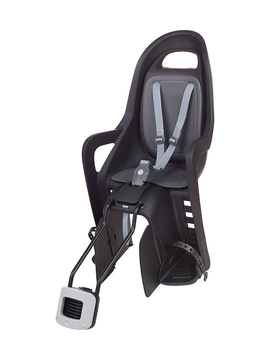 Polisport Groovy Rear Kids Bicycle Seat Luggage Rack Gray
