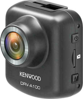 Kenwood DRV-A100 Κάμερα DVR Αυτοκινήτου με Οθόνη 2" για Παρμπρίζ με Βεντούζα