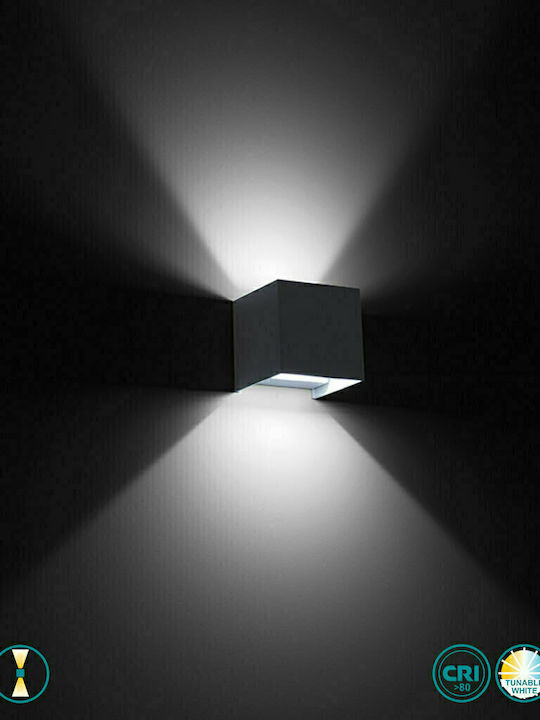 Gea Luce Zora Επιτοίχιο Εξωτερικό Σποτ IP54
