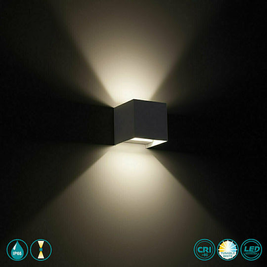 Gea Luce Zora Wall-Mounted Outdoor Spot Light IP54