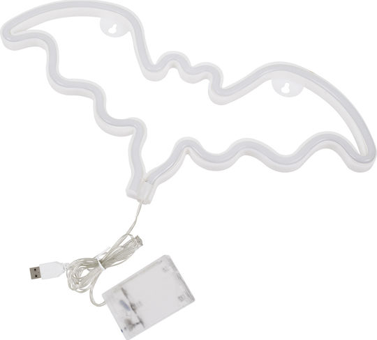 GloboStar Neon Διακοσμητικό Φωτιστικό Batman LED Φιγούρα 35.5x16εκ.