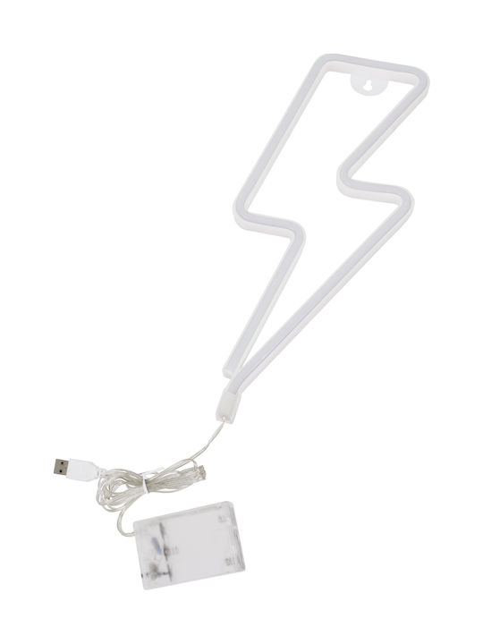 GloboStar Light Strike Lustră Decorativă Figura Alb