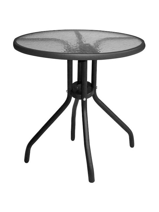 Outdoor Dining Set Camel 3 Pieces Grey