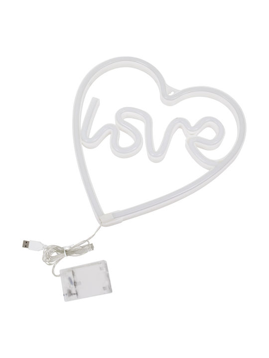 GloboStar Dekorative Lampe Liebe Rosa