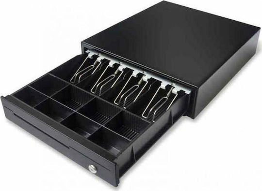 TE Tameiaki Express 504 Cash Drawer with 8 Coin Slots and 5 Slots for Bills 35x40.5x9cm