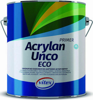 Vitex Acrylan Unco Eco Amorsă acrilică ecologică siliconică micronizată pentru apă Potrivit pentru Zidărie 15lt