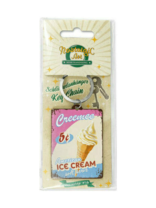 Nostalgic Art Μπρελόκ USA Ice Cream Εκρού Nostalgic Art Μπρελόκ USA Ice Cream Εκρού