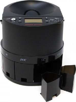 Double Power DP-318 Money Counter with Speed 500 Coins per Minute