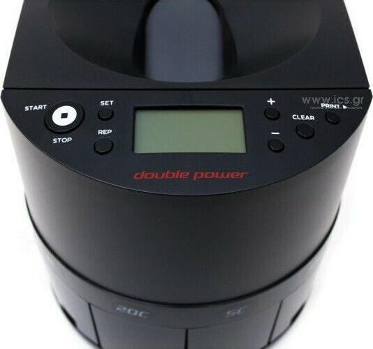 Double Power DP-318 Money Counter with Speed 500 Coins per Minute