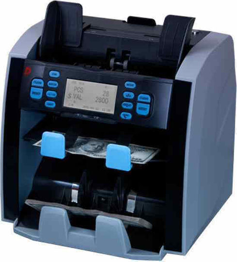 Double Power DP-8120 Money Counter with Mixed Counting Capability and Speed 1200 Banknotes per Minute