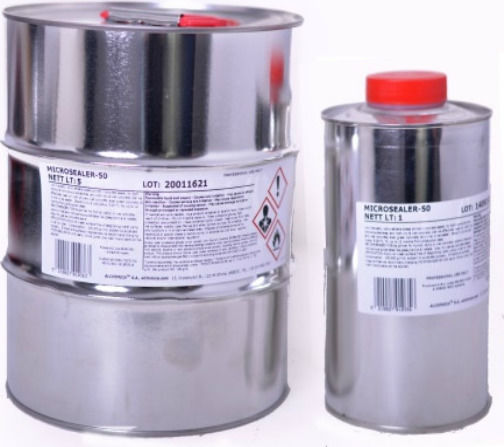 Alchimica Microsealer-50 Αστάρι Κατάλληλο για Γυαλί / Δομικά Υλικά / Μέταλλο 1lt