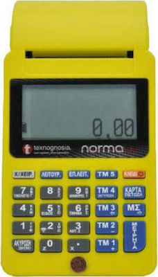 Norma Norma Eco Wifi Portable Cash Register with Battery in Yellow Color