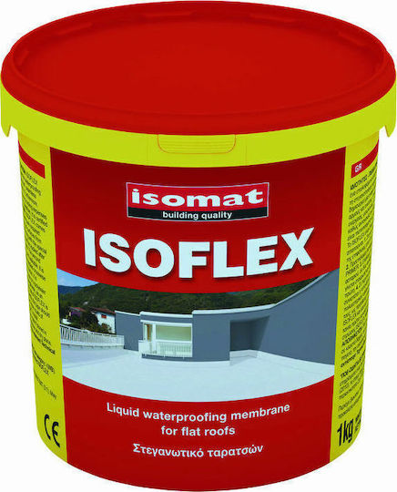 Isomat Isoflex Еластомерен Акрил Нанасяемо Уплътнително 1кг Бял